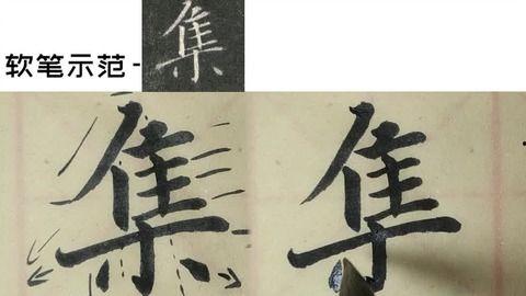 成人书法教学视频行书