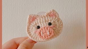 成人编织兔子发夹视频