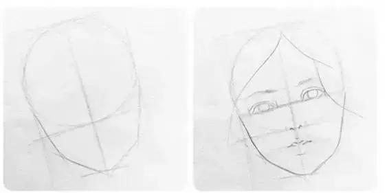 素描凤凰变成人画法视频,一笔一划绘就神话传奇  第3张